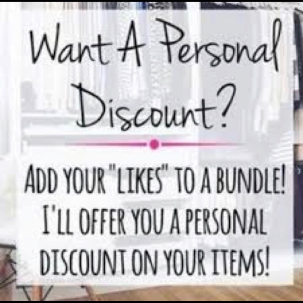Discounts!